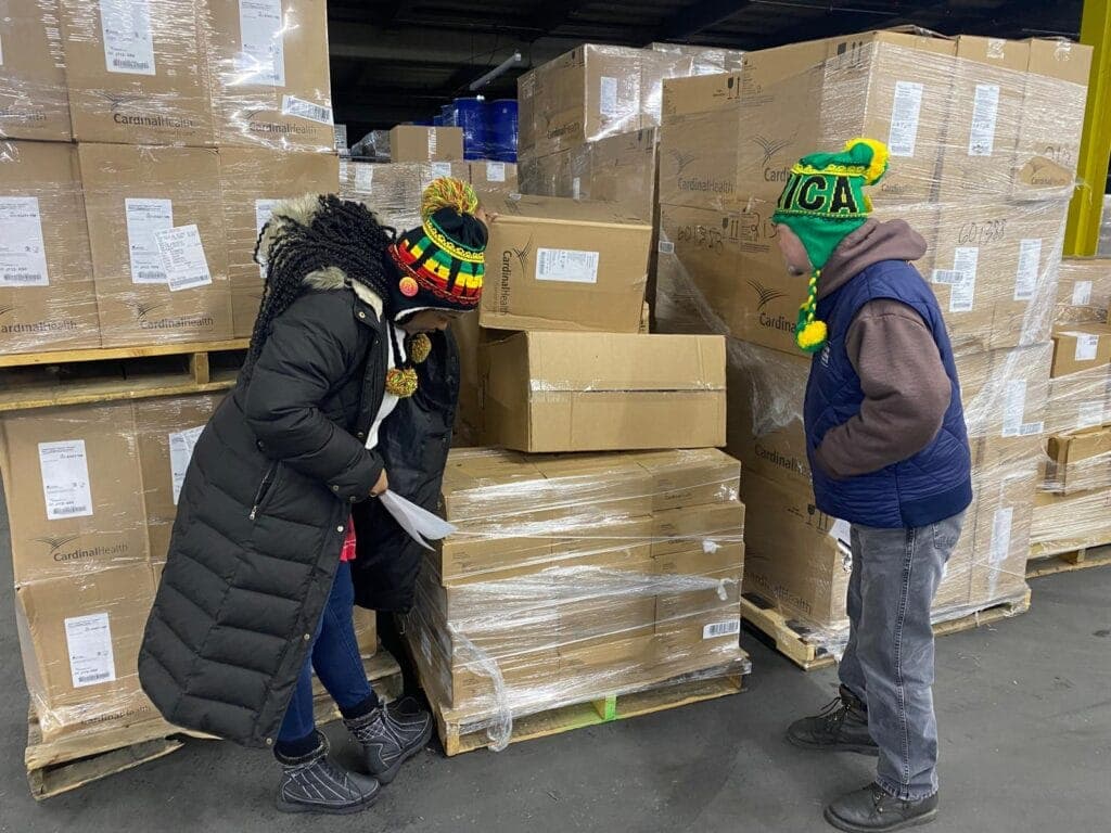Shore to Shore Shipping — careful handling of goods